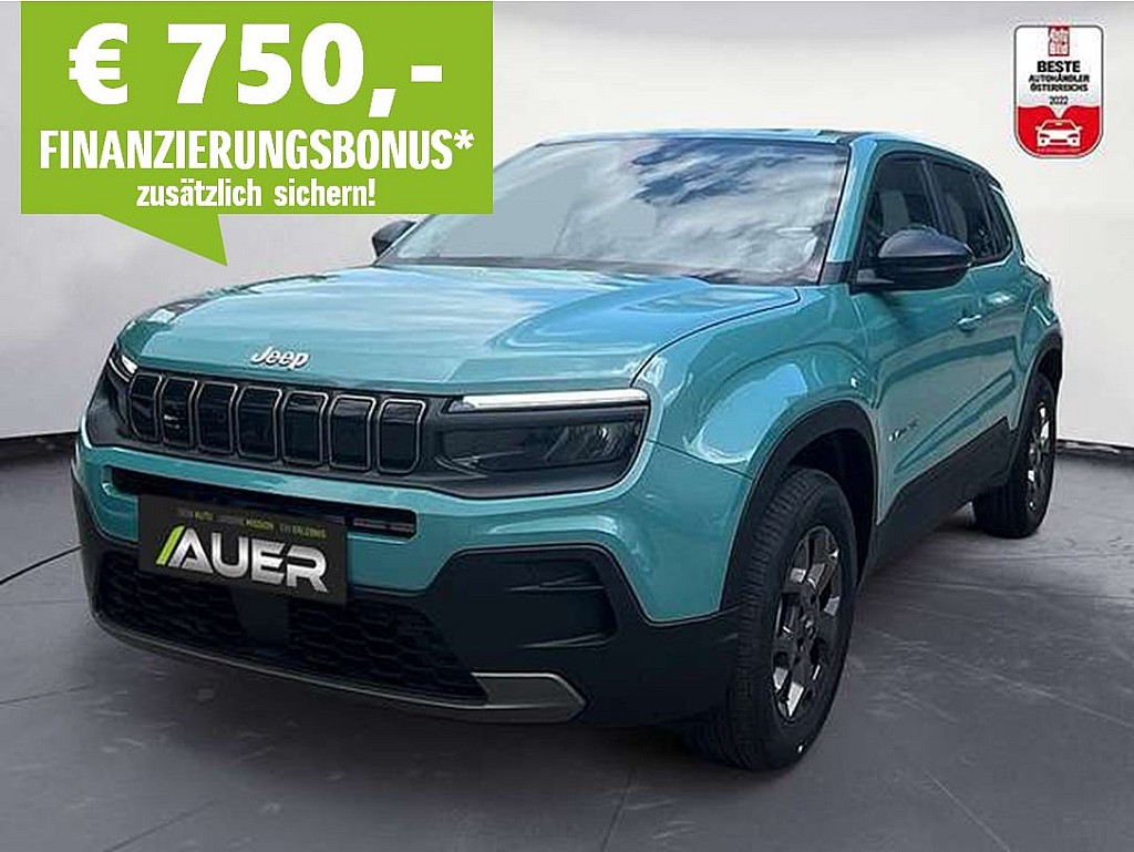 Jeep Avenger 1,2 mHEV Longitude Aut. | Info&Komfort Paket