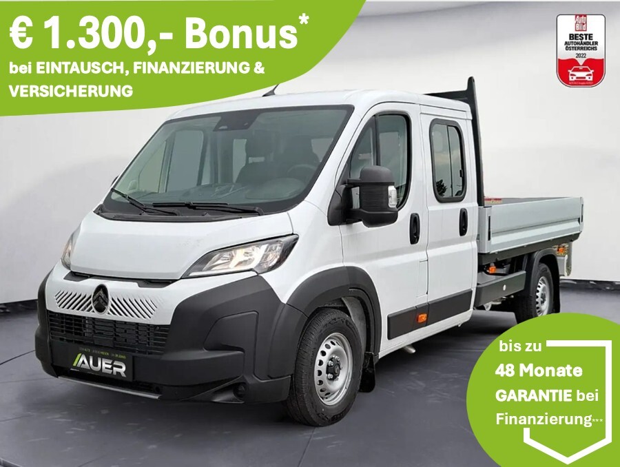 Citroën Jumper DOKA Pritsche L3 2,2 HDI | ab 29.740,- netto