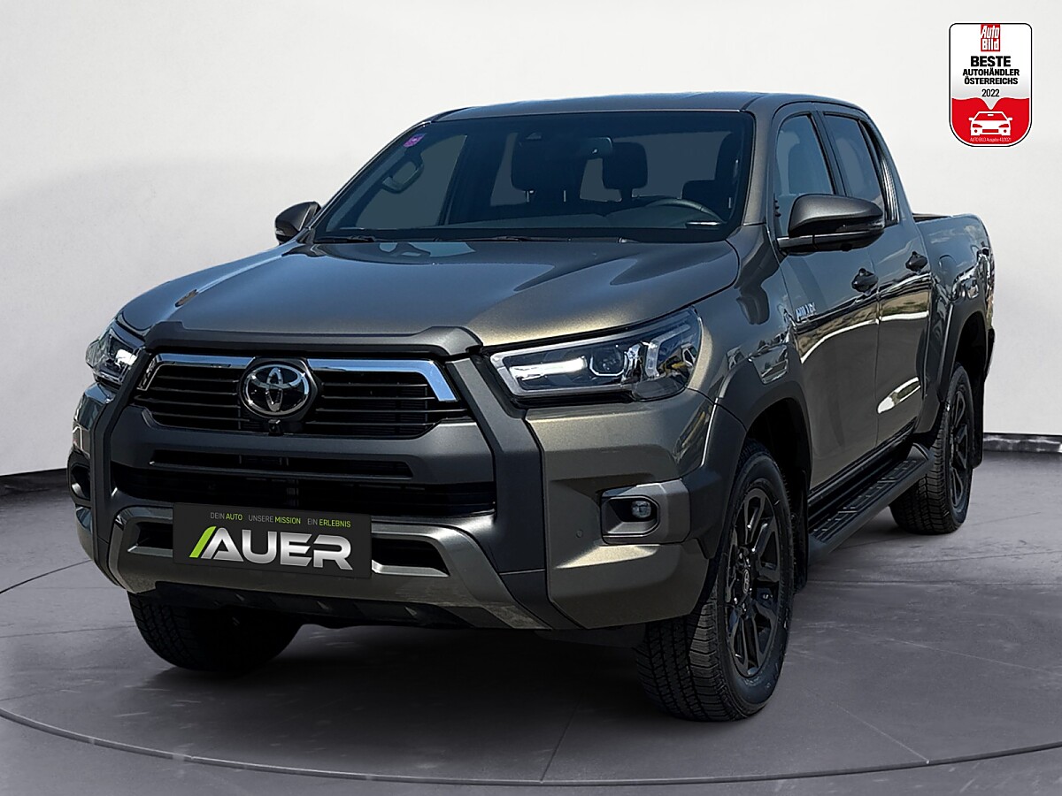 Toyota Hilux Double Cab Invincible 4WD 2,8 MHEV |bei 2-Sitzer Variante 60.800,-