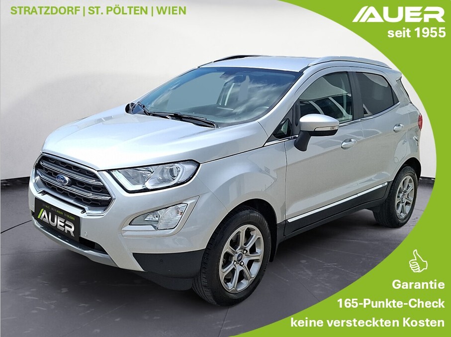 Ford EcoSport 1,0 EcoBoost Titanium Aut.| +Anhängekupplung