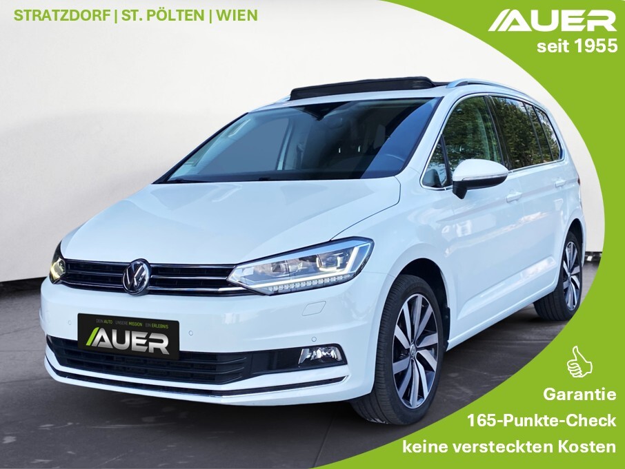 VW Touran Highline 1,5 TSI DSG | Sky | Navi | Leder