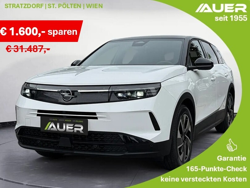 Opel Grandland 1,2 MHEV Edition Aut.| AHK | SR+WR | KomfPak | TechPaket